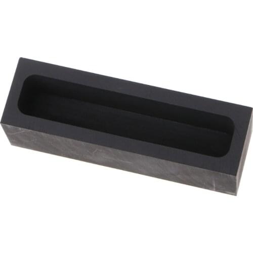 650g Graphite Ingot Mold Metal Casting Mold Melting Crucible Furnace for Gold Silver Aluminum Copper Brass Zinc Alloy