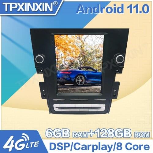 9.7inch Android 11 6+128G For Lincoln Navigator Vertical Screen ISP HD Video Stereo Audio Player Smart Voice Radio