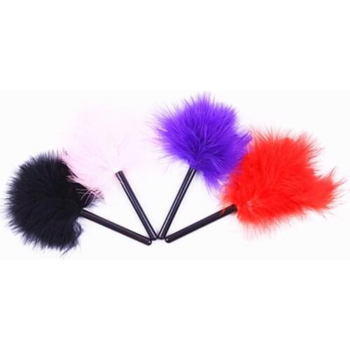 Bdsm fetish Feather whip Sex Products Tickler Naughty Spanking Paddle Slave Role-play Flirting Toy Adult Games foreplay