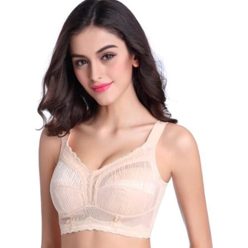 Mozhini 34 36 38 40 42 44 B CD G cup big size bra full cup big size push up bra gathering breast women bra thin cup collect bra