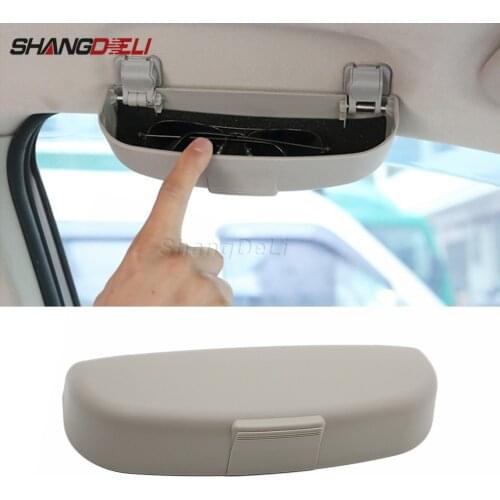 Car Glasses Case Glasses Holder Sunglasses Box for Ford Focus 3 MK3 2012 2013 2014 2015 2016 2017 2018 Accessories
