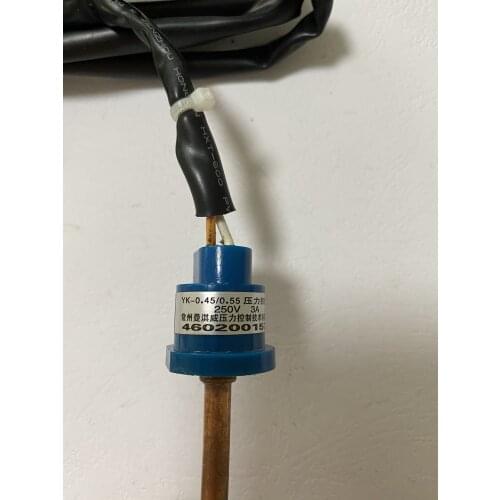 YK pressure controller OFF 0.45MPa ON 0.55MPa 250V 3A Changzhou Manqiwei YK0-45/0.55