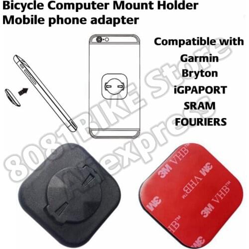 Bicycle Computer Mount Holder Mobile phone adapter Out front bike Mount from bike mount accessories for iGPSPORT Garmin Bryton