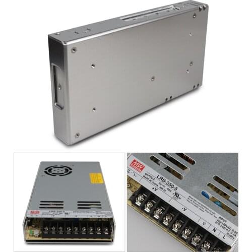 LRS-350-5;5V/350W meanwell switch mode led power supply;AC100-240V input;5V/350W output