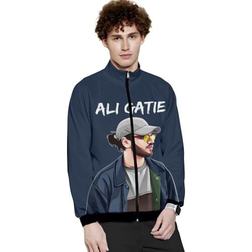 2021 New ALL GATIE Jacket Men/Women Comics Windbreaker 3D Printed Hip hop Casual Street Jacket Autumn Spring Clothing