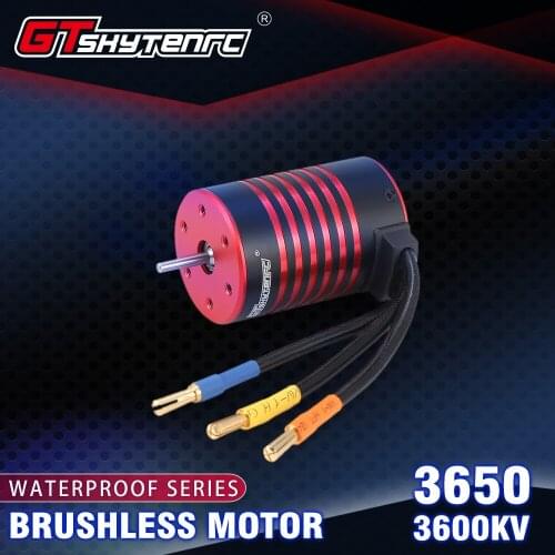 New Model GTSKYTENRC 3650/3670/2050/2650/ 3600/5200KV Brushless Motor for 1/10 1/8 RC Car Truck Control Car Toys for Children