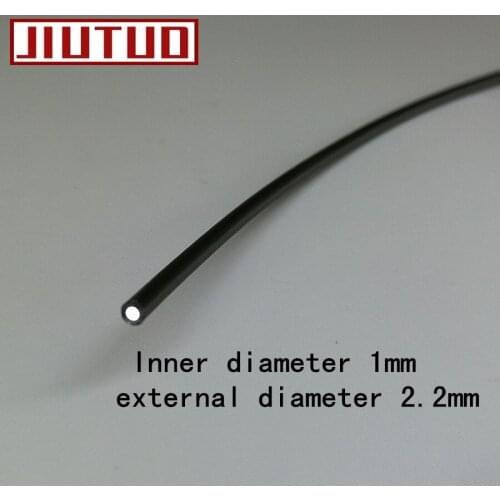 1000m Black PMMA Data transmission plastic optical fiber cable Inner diameter 1mm external diameter 2.2mm for light illumination