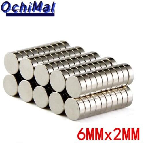 Various Sizes 6x6 3x10 3x2 6x2 3x3 5x10 4x4 4x6 5x5 10x3 10x6 8x6 15x5mm Strong Round Magnet Neodymium Magnet Rare Earth Magnet