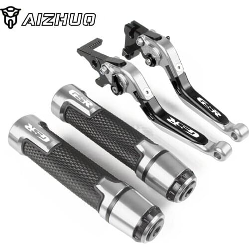 For SUZUKI GSR600 GSR 600 2006-2011 Motorycle Handle Grips Folding Extendable Brake Clutch Levers