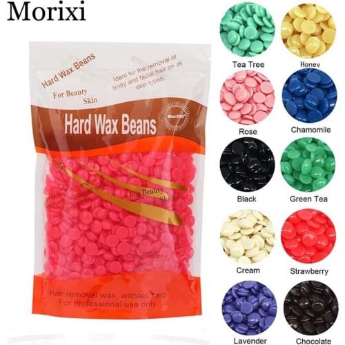 Blue Zoo 300g hard wax beans hair removal hot film depilatory cream 10 colors hair remover waxing beans BZ003