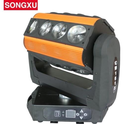 SONGXU NEWEST 16*15W LED moving head light RGBW 4 IN 1 unlimited rotation DMX for Stage Theater Disco Nightclub Party/SX-MH1615