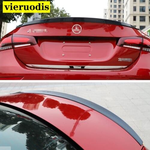 High Quality ABS Car Tail Wing Decoration Rear Trunk Spoiler For Mercedes-Benz V177 W177 A Class A200L A200 A180 2019 2020