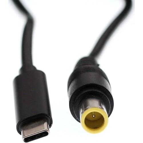 1.5m USB Type C PD Charging Cable Cord USB C to 7.9x5.5mm Laptop Power Adapter Connector for Lenovo