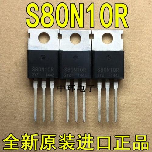 10 pcs S80N10R S80N10 80N10 80A/100V TO-220 MOS ＆ S80N08R S80N08 80N08 80A/80V TO-220 MOS