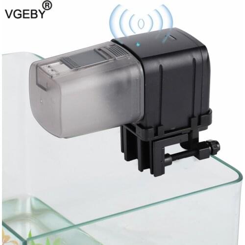 Automatic Aquarium Timer Auto Fish Tank Pond Food Feeder Feeding WiFi Wireless Remote Aquarium Tank Automatic Fish Feeder