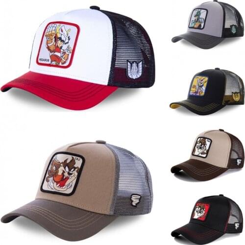 Football Star Anime Cartoon Snapback Cap Cotton Baseball Cap Men Women Hip Hop Dad Mesh Hat Trucker Dropshipping