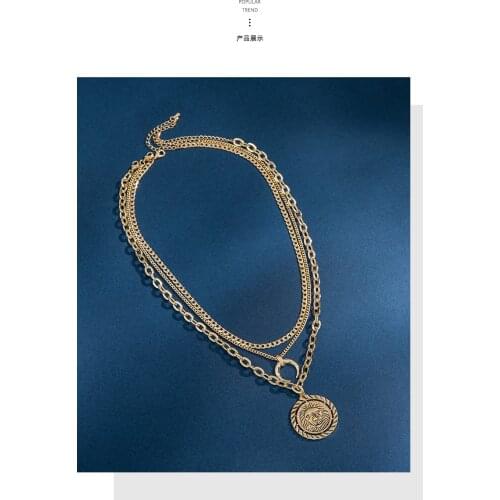 Elegant necklace, Ladys 100-piece clavicle chain, light luxury, high fashion, autumn and winter accessories