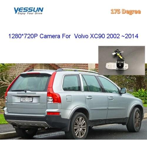 Full HD 1280*720 Rear View Camera For Volvo XC90 xc 90 2002 2003 2004 2005 2005 2007~2014 rear view camera for carParking system