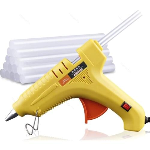 LUXIANZI DIY Hot Melt Glue Gun with 7/11mm Glue Stick 40W/60W/80W/120W Industrial Mini Guns Electric Heat Temperature Tool