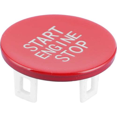 Red Engine Start Stop Button Switch Replacement Fit for 3-Series G20 G05 X5 G06 X6 G07 X7 Engine Ignition Starter