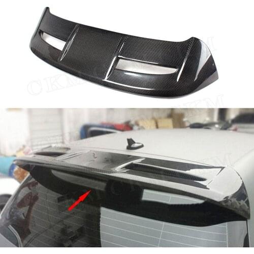 Carbon fiber /FRP unpainted rear trunk spoiler lip wings for Volkswagen VW Golf 6 VI MK6 Standard 2010-2013 RS Style