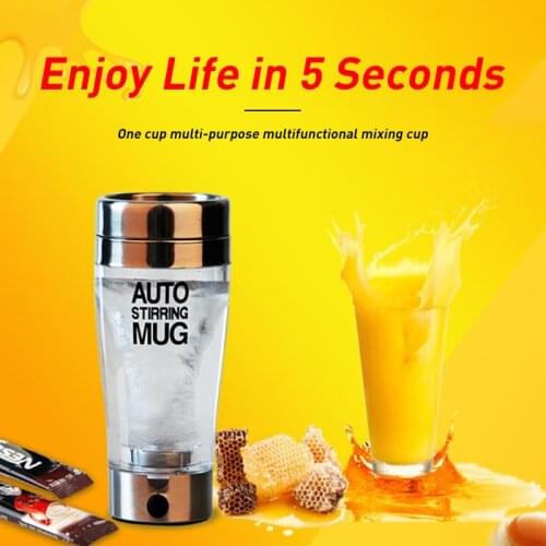 Portable Self Stirring Mug Automatic Electric Lazy Automatic Coffee Mixing Tea Mix Cup Travel Mug Double Insulated Thermal Cups