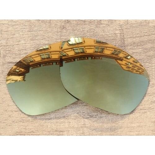 Vonxyz Bronze Mirror Polarized Replacement Lenses for-Oakley Ten X Frame