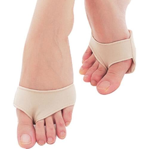 1Pair New Soft Fabric Foot Insoles Pads Toe Separator Cushion Pad High Heel Arch Cushion Support Half Yard Flatfoot Shoes Insole