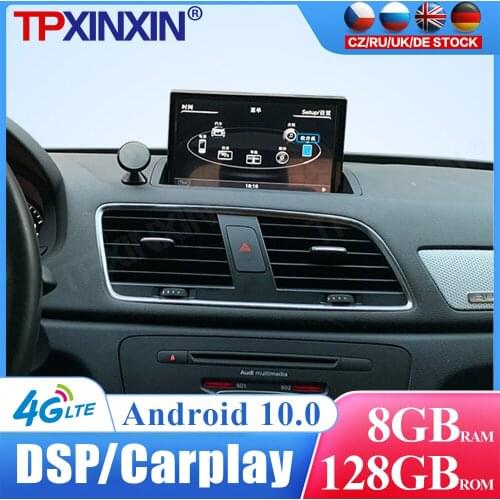 64GB Android 10 For Audi Q3 Car Radio Multimedia Video Player Navigation Stereo HeadUnit GPS Accessories Auto 2din 2 din no dvd