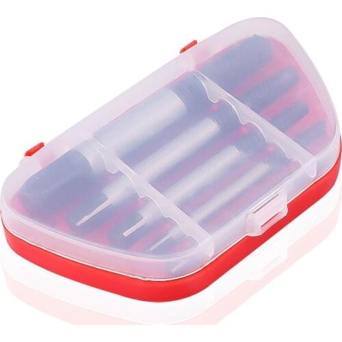 Box 5pc damaged Screw Extractor Broken Bolt Remover Drill Guide Bits Set Easy Out tool double side mini small screw extractor