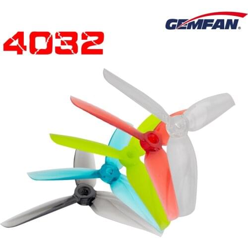 8Pair/16PCS WinDancer 4032 3 Blade PC 4 inch CW CCW Propeller Mini FPV Racing Quad Props Propeller Gemfan