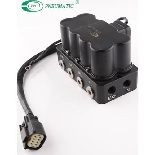 Accuair VUX4F Water-Proof Manifold Valve Block with DOT fitting