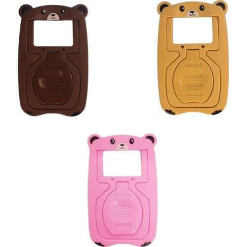 Doll Accessories Doll Bench Of BJD Blyth Doll Three Colors Optional Cute Cartoon Bear Shape For Our Generations Doll Daily Life