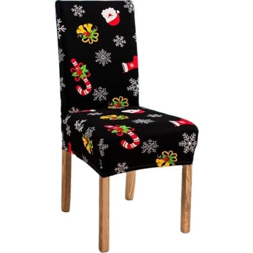 Christmas Seat Cover Simple Office Chair Cover Modern Hotel Conference Universal