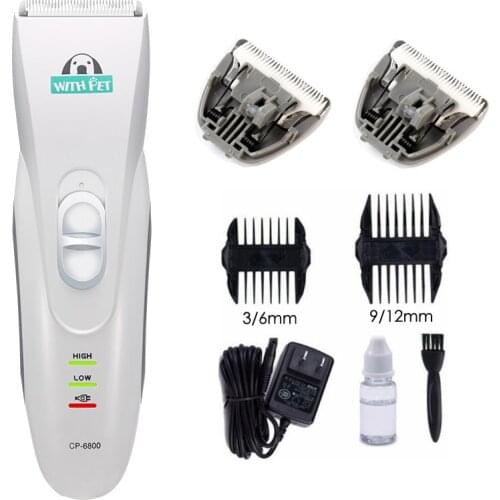 CP-6800 Electrical Pet Dog Hair Trimmers Professional Clippers Grooming Tool Rechargeable Cat Shavers Hair Cutter Dog Haircut