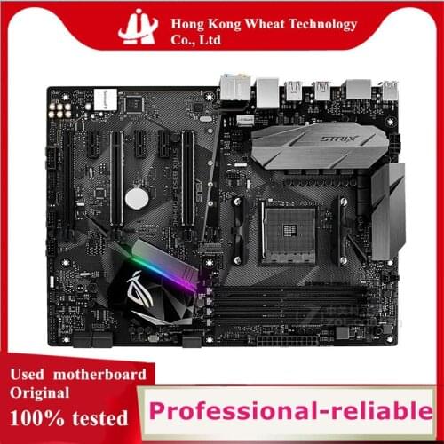For ASUS ROG STRIX B350-F GAMING Motherboard Socket AM4 DDR4 For AMD B350M B350 Original Desktop Mainboard Used Mainboard