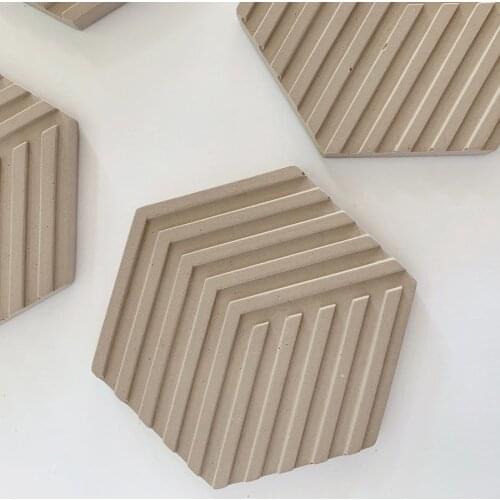 Soap Holder Molds for Concrete Cement Concrete Coaster Molds Round Tray Molds geometric Shape Silicone Concrete Coaster Molds