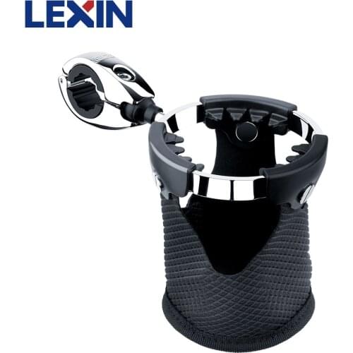 LEXIN LX-C3 Motorcycle Cycling Drink Cup Holder Water Beverage Support Handlebar Bottle holder for Motorbike/Bike Accesories