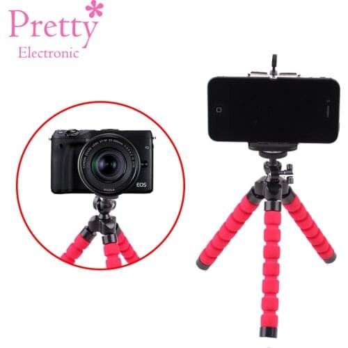 Mini Flexible Tripods tripod for phone Mobile Camera Holder Smartphone Monopod Tripe Stand Octopus mini Tripod With Phone Clip