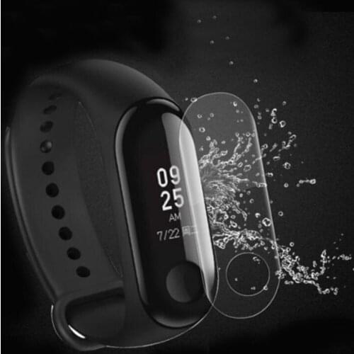 Anti-Scratch TPU Soft Full Coverage Protective Film For Xiaomi Mi Band 3 Band3 Miband 3 Wristband Screen Protector Cover Guard