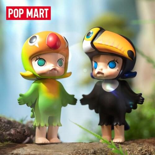 Original POP MART Molly Little Bird Series Blind Box Toys Model Confirm Style Cute Anime Figure Gift Surprise Box