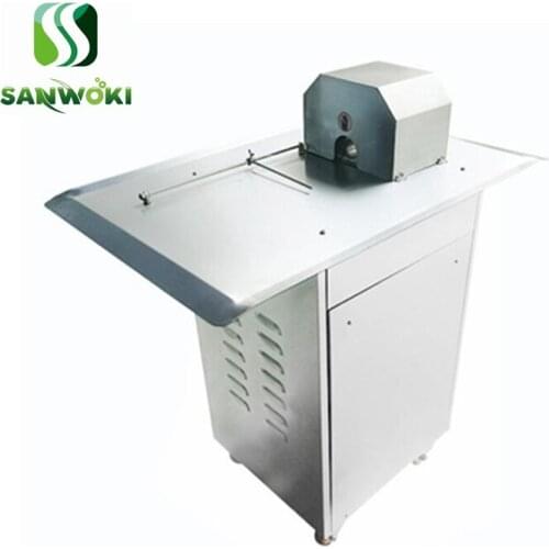 Semi-automatic electric vertical sausage binding machine sausage tying machine salami knot machine hot dog linking machine