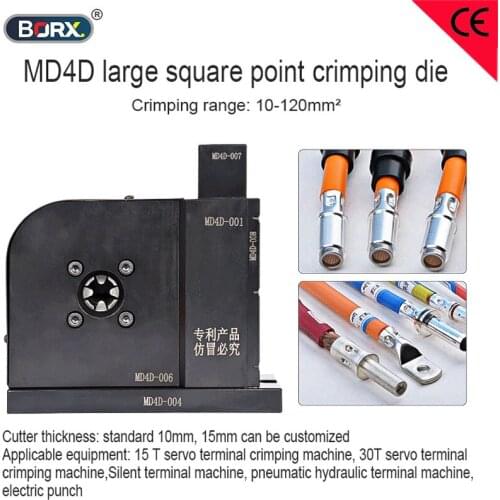 High voltage wire clamp applicator cable lugs copper tubular terminal press die parts