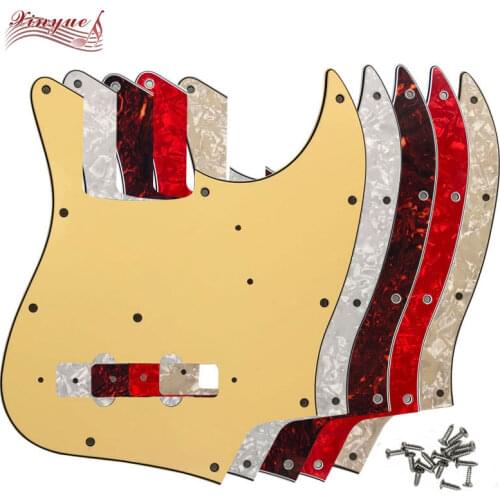 Pleroo Pickguard Custom Quality For 11 Holes 4 String Japan Jazz Bass Guitar Pickguard Scratch Plate
