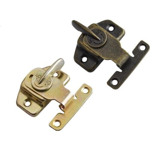 1pcs Sliding Screen Window Door Locks spring Hasp Latch Dining Table Drawer Cabinet Anti-theft Security Furniture Hardware