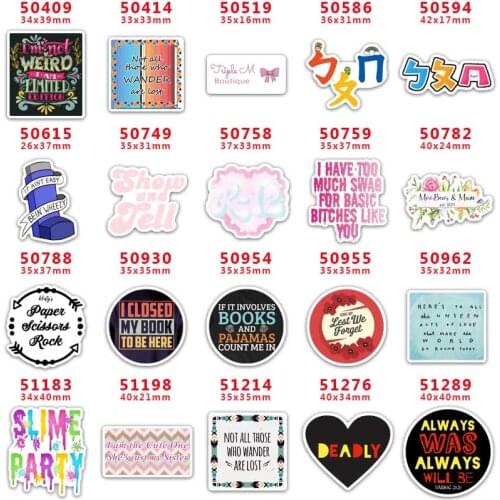 10 Pcs Cartoon Planar Resin Cabochons PR50409