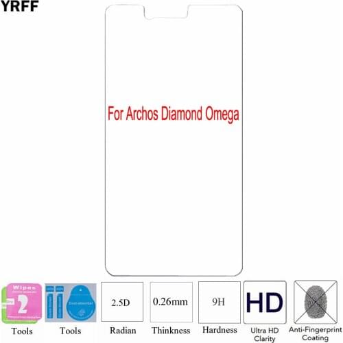 2PCS For Archos 55 Diamond Plainum 2.5D 0.25mm 9H Tempered Glass Screen Protector Protective Film For Archos Diamond Omega Alpha