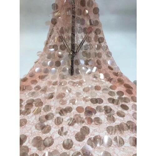 African lace fabric 2020 high quality French tulle lace fabric bridal wedding dress Nigeria lace embroidery fabric D3748