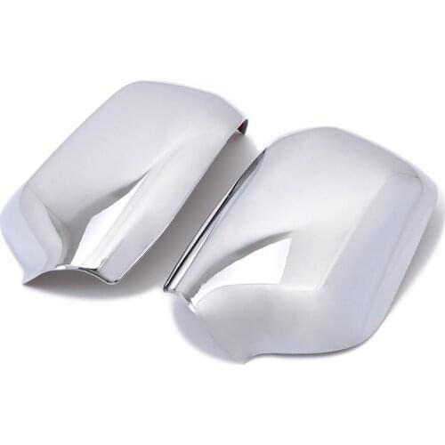 BBQ@FUKA Chrome Side Rearview Mirrors Cover For MAZDA 3 6 2003-2008 MAZDA 2 MK2 2002-2007