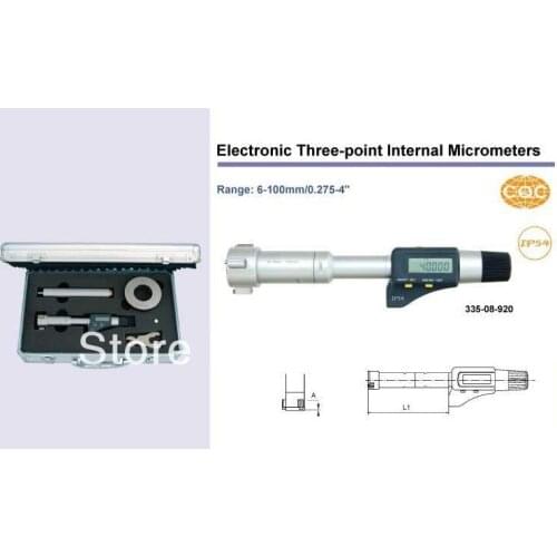 Electronic Three-point Internal Micrometers 16-20mm.0.65-0.8inch.335-05-920 Inside micrometer